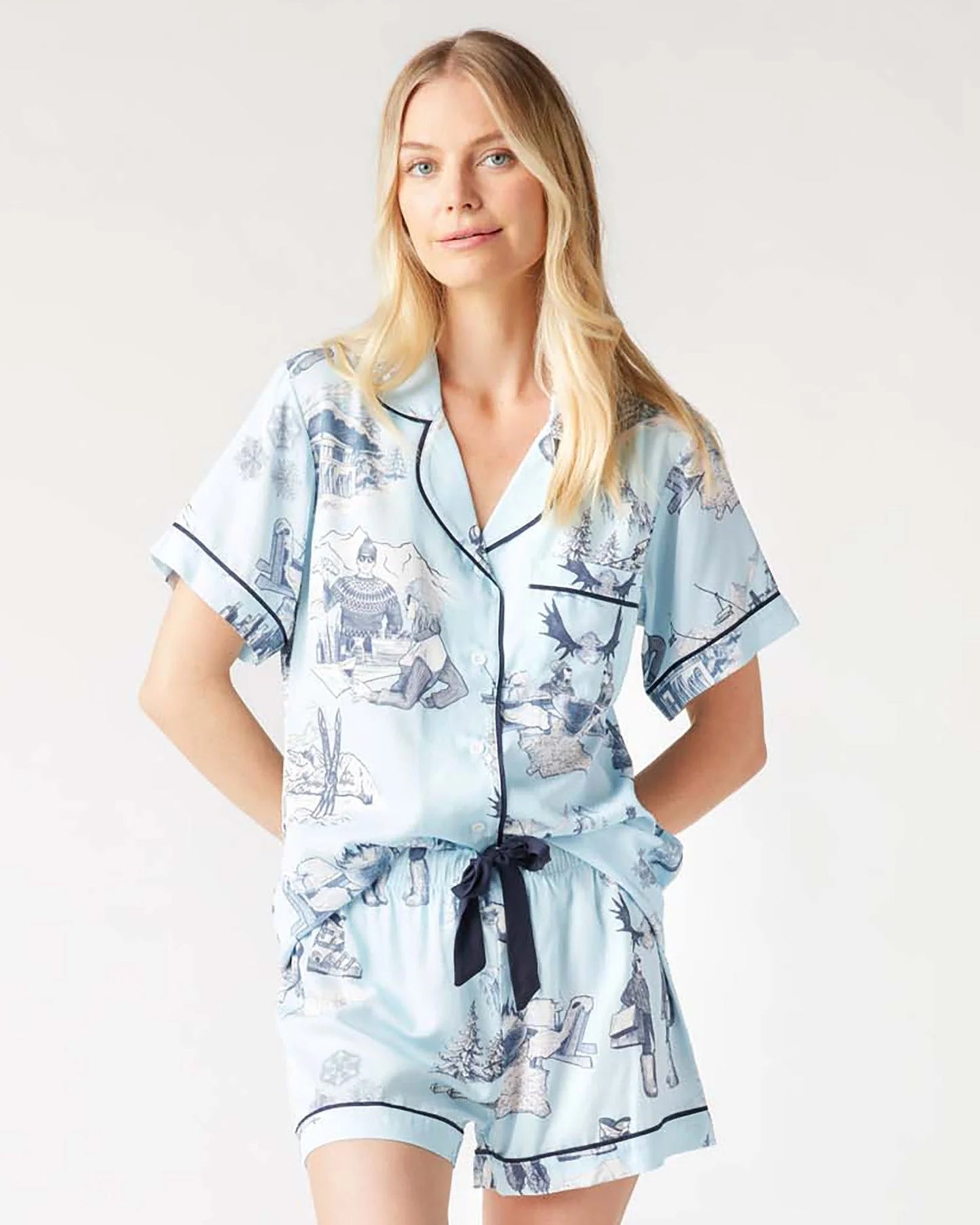 Après Ski Pajama Shorts Set