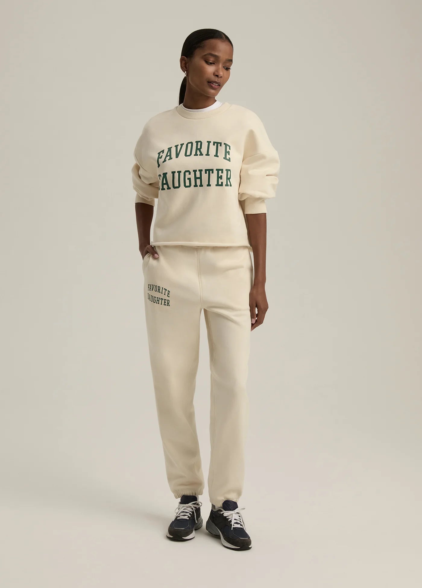 The Cropped Collegiate Sweatshirt