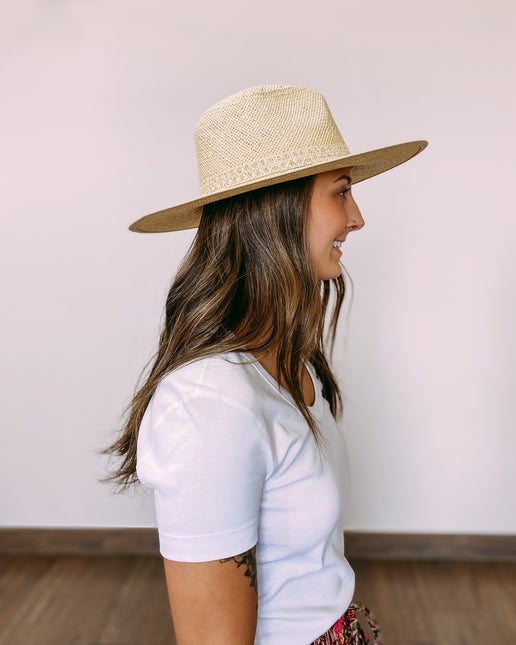 Fiona Straw Fedora